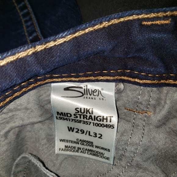 Silver Jean | Suki Mid Straight - Picture 7 of 7